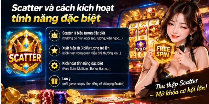 Nổ Hũ SOXO66: Cơ Chế Slot, Payline Và Jackpot 3 Scatter và cách kích hoạt tính năng đặc biệt
