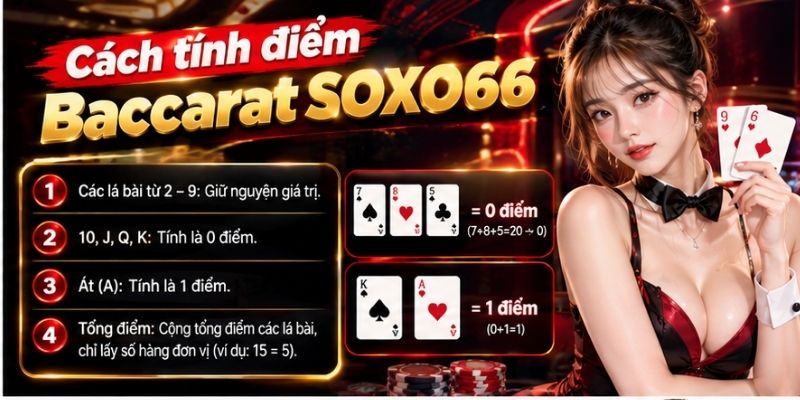 Baccarat SOXO66: Luật Chơi Và Cách Đọc Bàn Cho Người Mới 3 Cách tính điểm Baccarat SOXO66